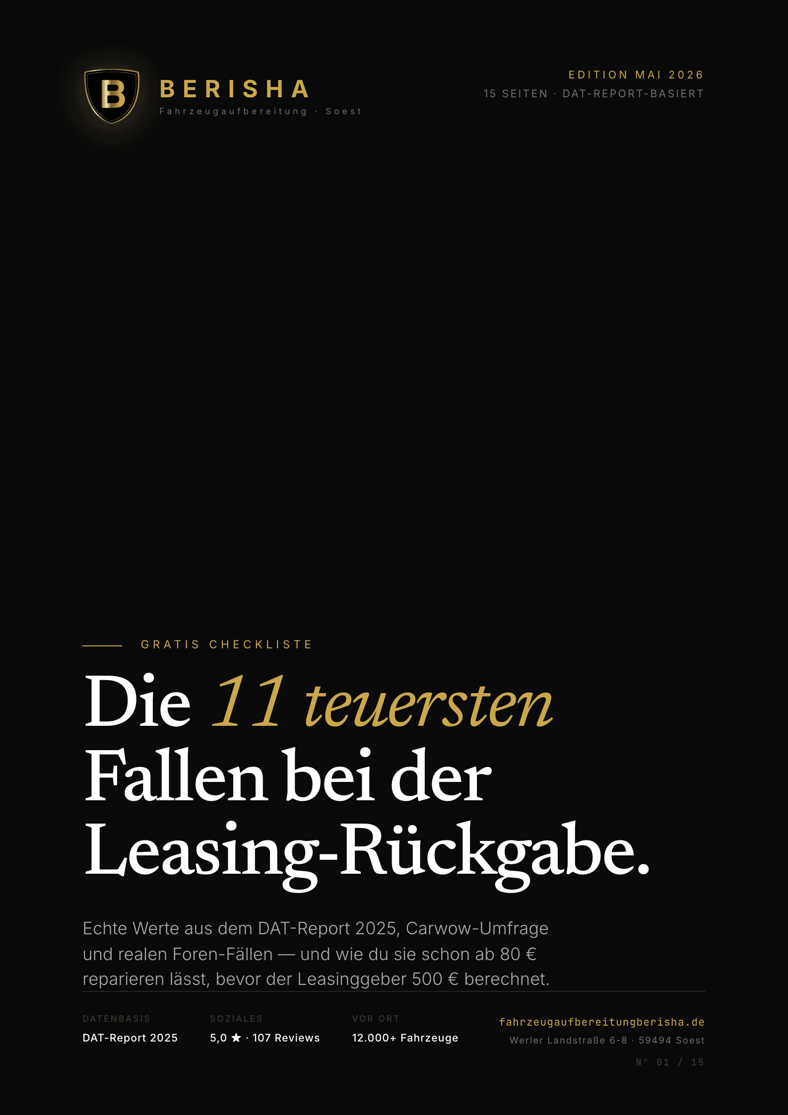 Vorschau: Die 11 teuersten Fallen bei der Leasing-Rückgabe